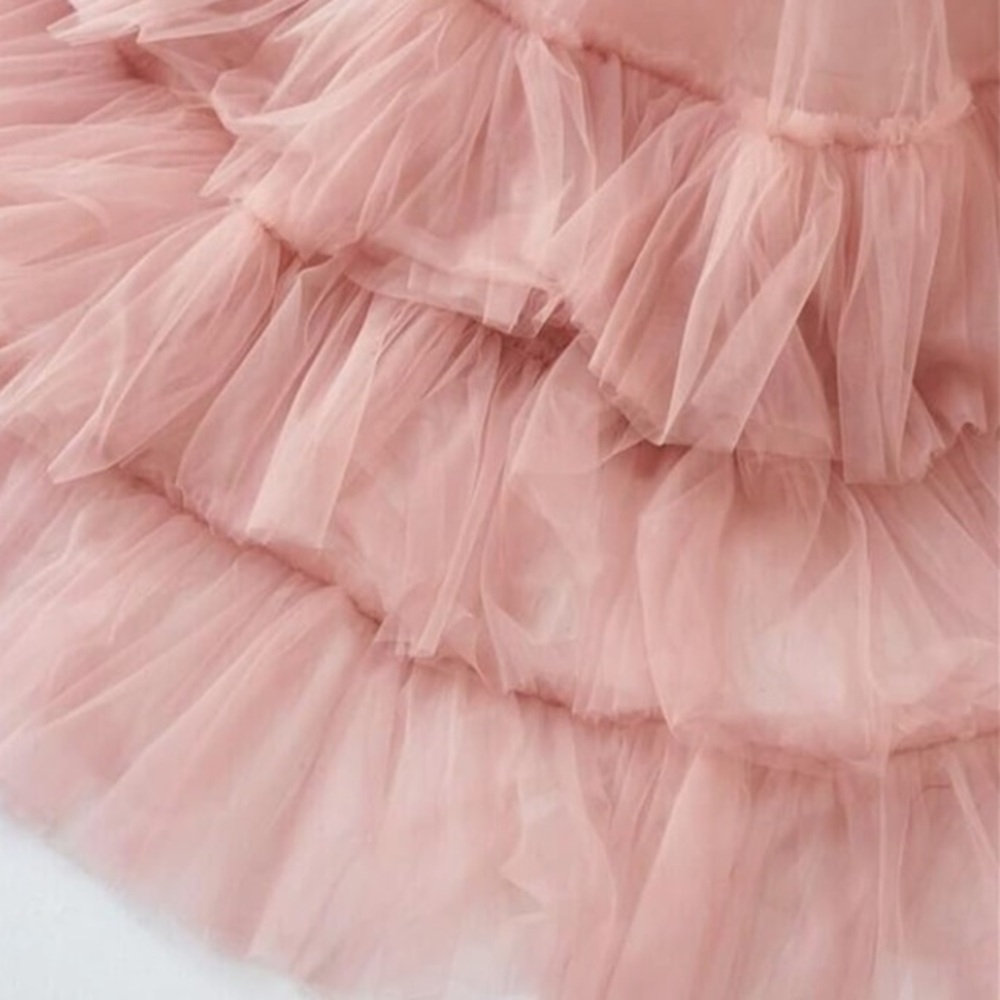 Maternity Dress for Sweetheart Tulle Robe Off Shoulder Dressing Gown. - Picture 5 of 15